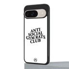 gym rats club back phone cover | glass case for google pixel 9