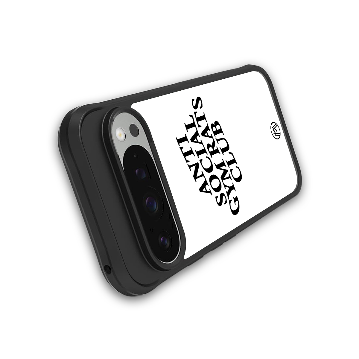 gym rats club back phone cover | glass case for google pixel 9 pro xl