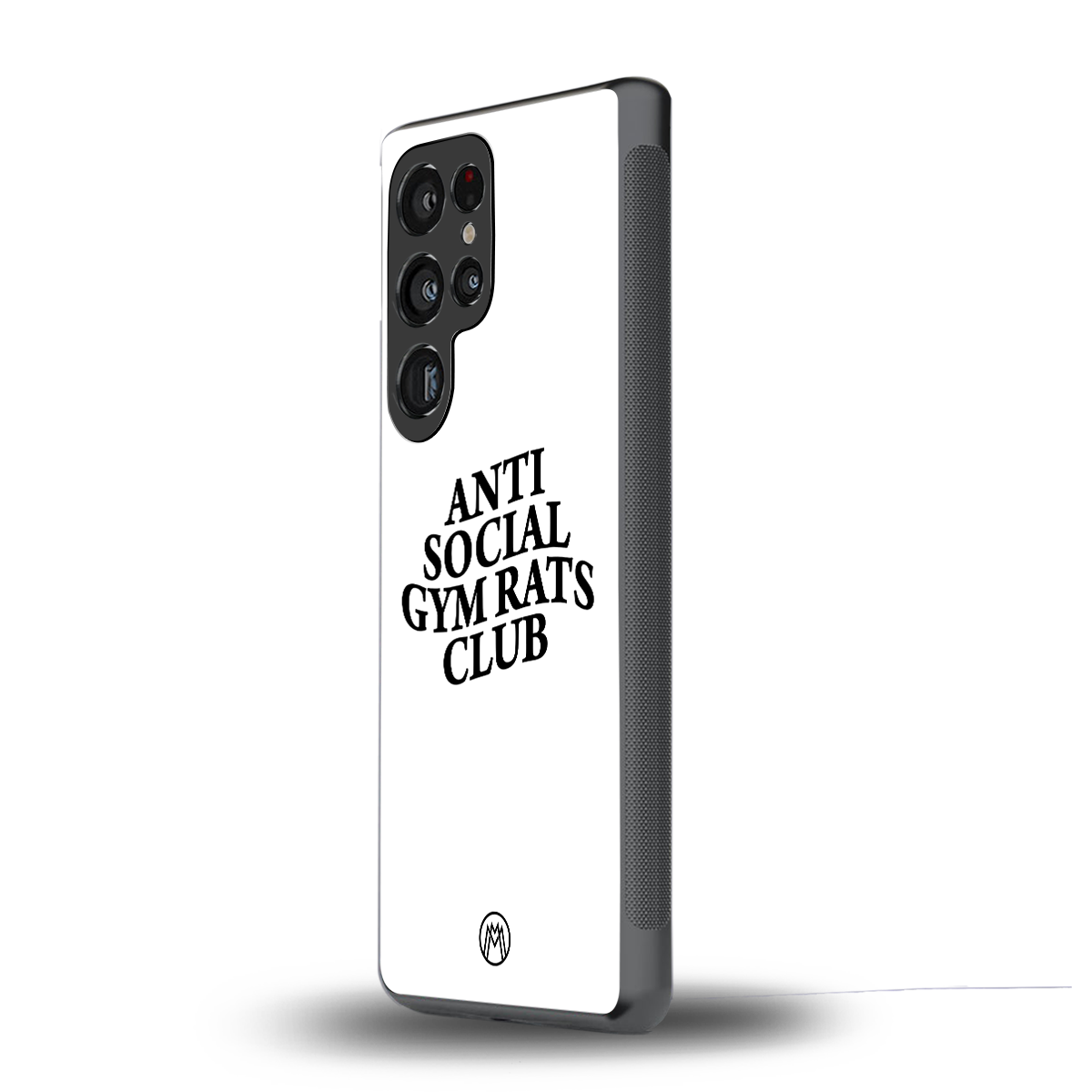 gym rats club back phone cover | glass case for samsung galaxy s25 ultra