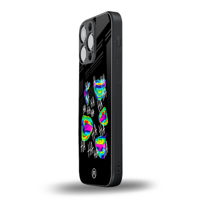 hahahahahaha back phone cover | glass case for iphone 13 pro max