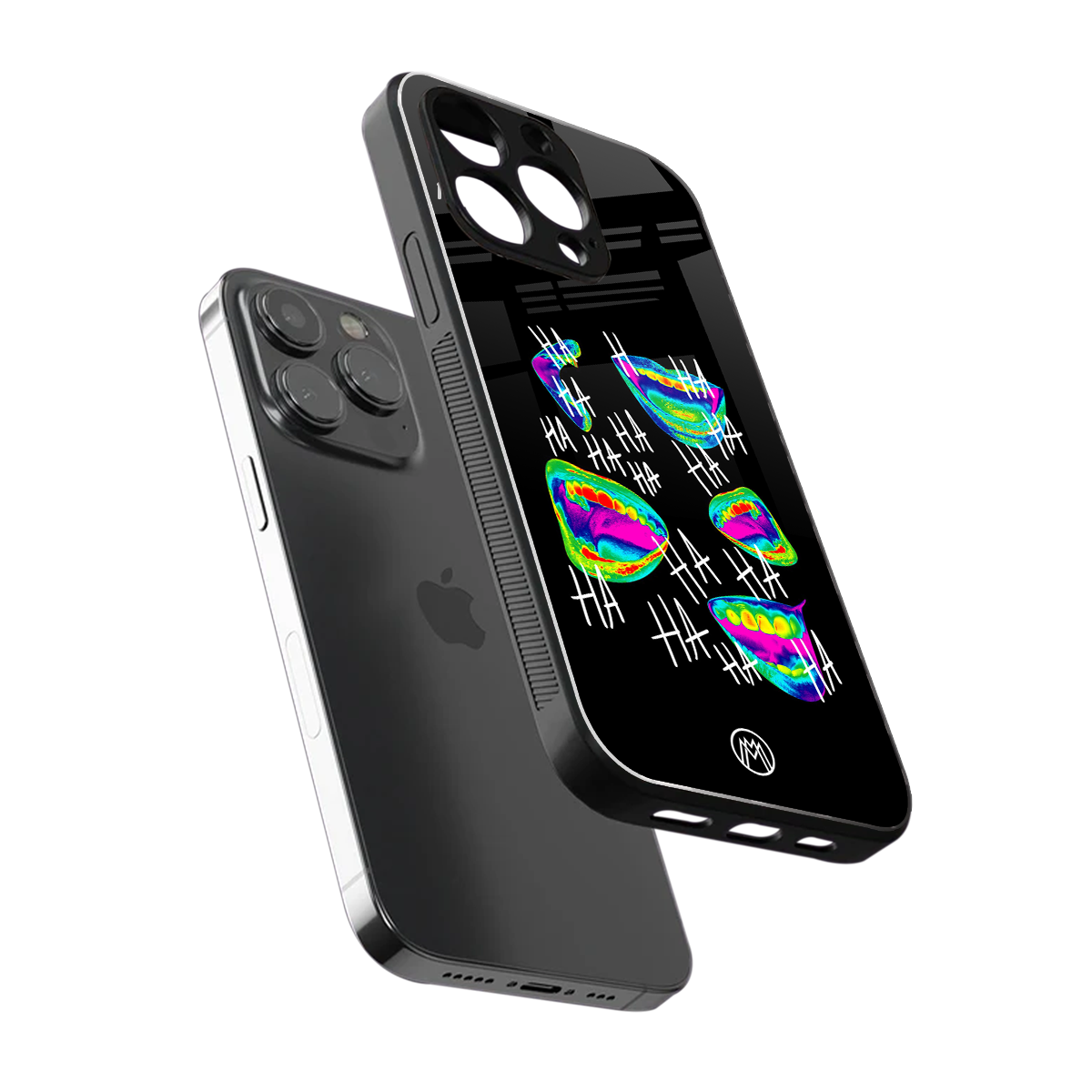 hahahahahaha back phone cover | glass case for iphone 13 pro
