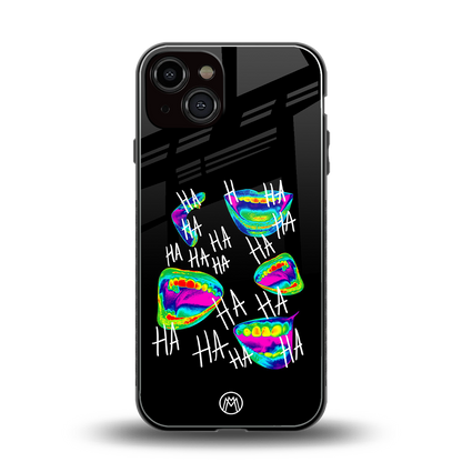 hahahahahaha back phone cover | glass case for iphone 13