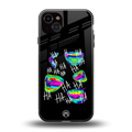 hahahahahaha back phone cover | glass case for iphone 15 plus