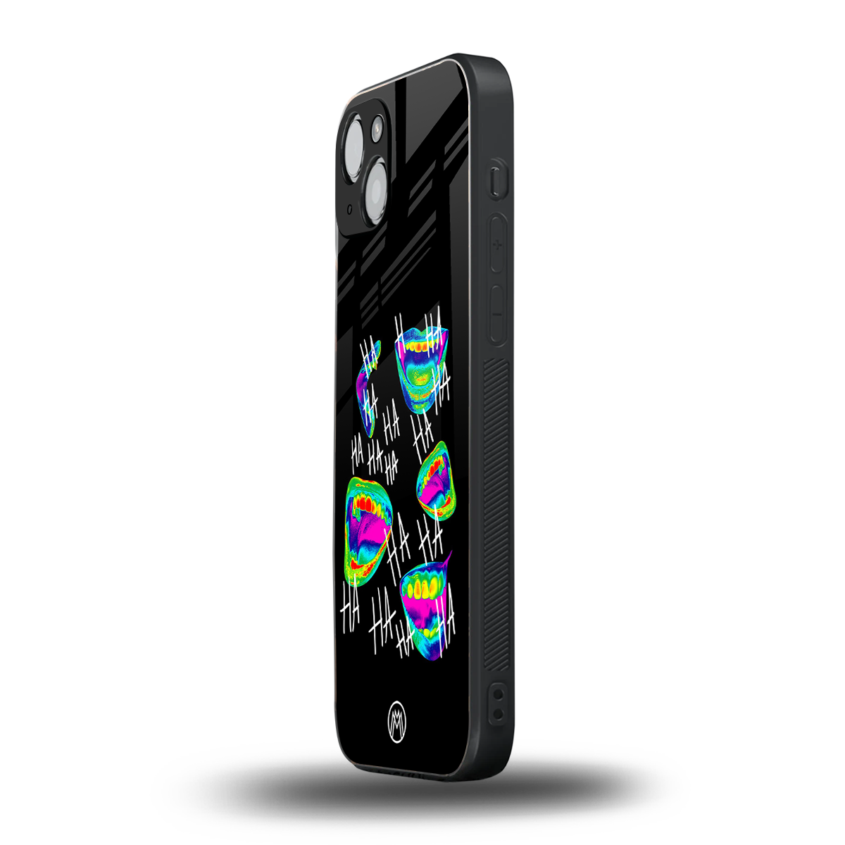 hahahahahaha back phone cover | glass case for iphone 14 plus