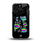 hahahahahaha back phone cover | glass case for iphone 15 pro