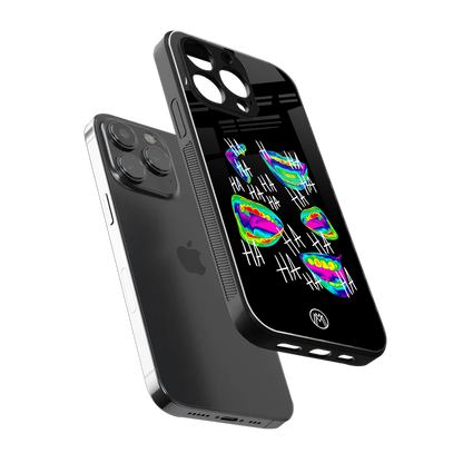 hahahahahaha back phone cover | glass case for iphone 16 pro