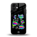 hahahahahaha back phone cover | glass case for iphone 16