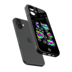 hahahahahaha back phone cover | glass case for iphone 16