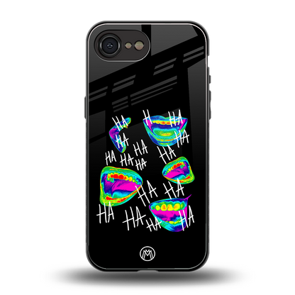hahahahahaha back phone cover | glass case for iphone 16e