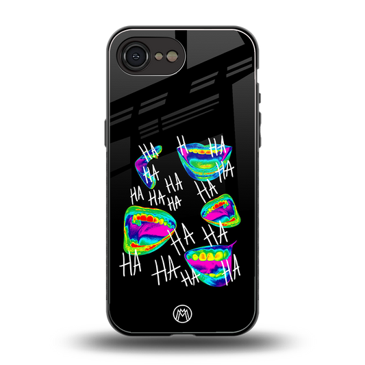 hahahahahaha back phone cover | glass case for iphone 16e
