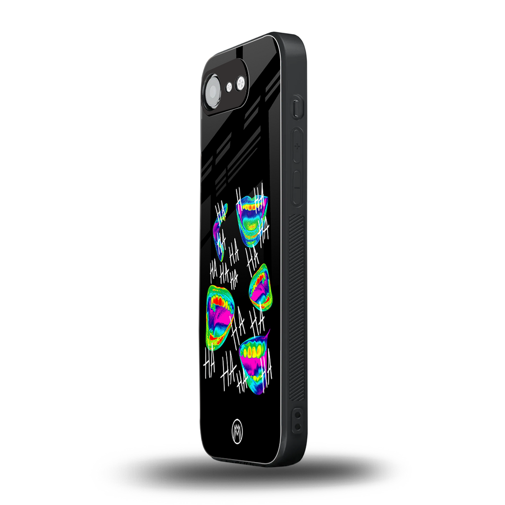 hahahahahaha back phone cover | glass case for iphone 16e