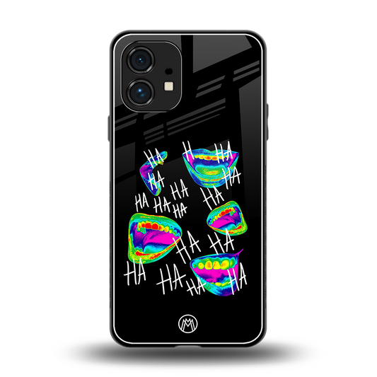 hahahahahaha back phone cover | glass case for nothing phone 1