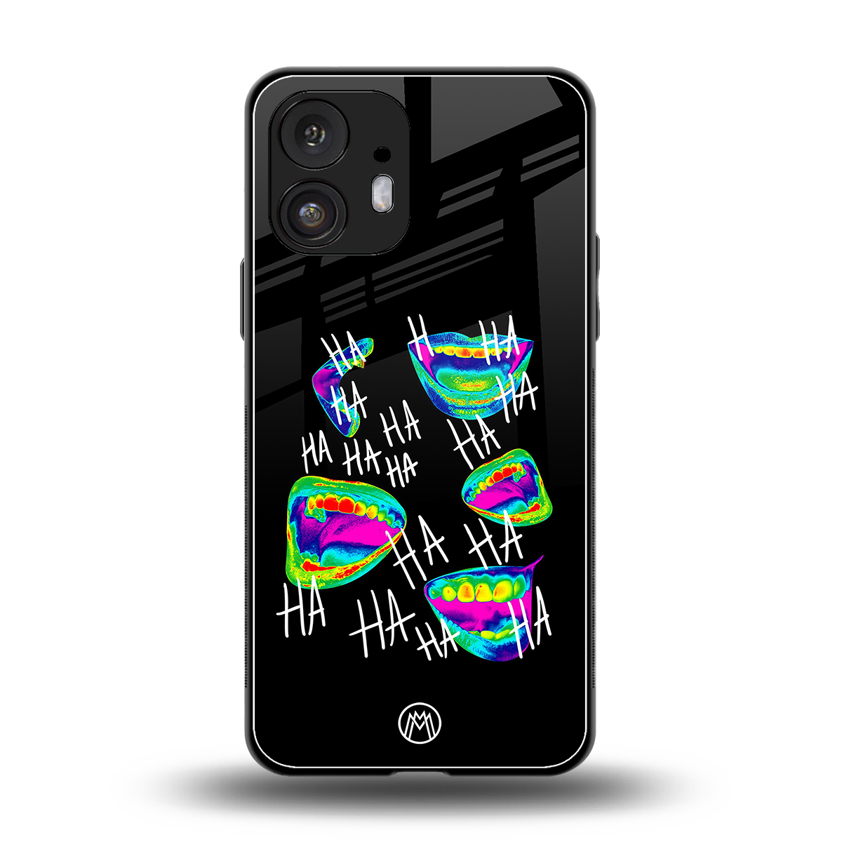 hahahahahaha back phone cover | glass case for nothing phone 2