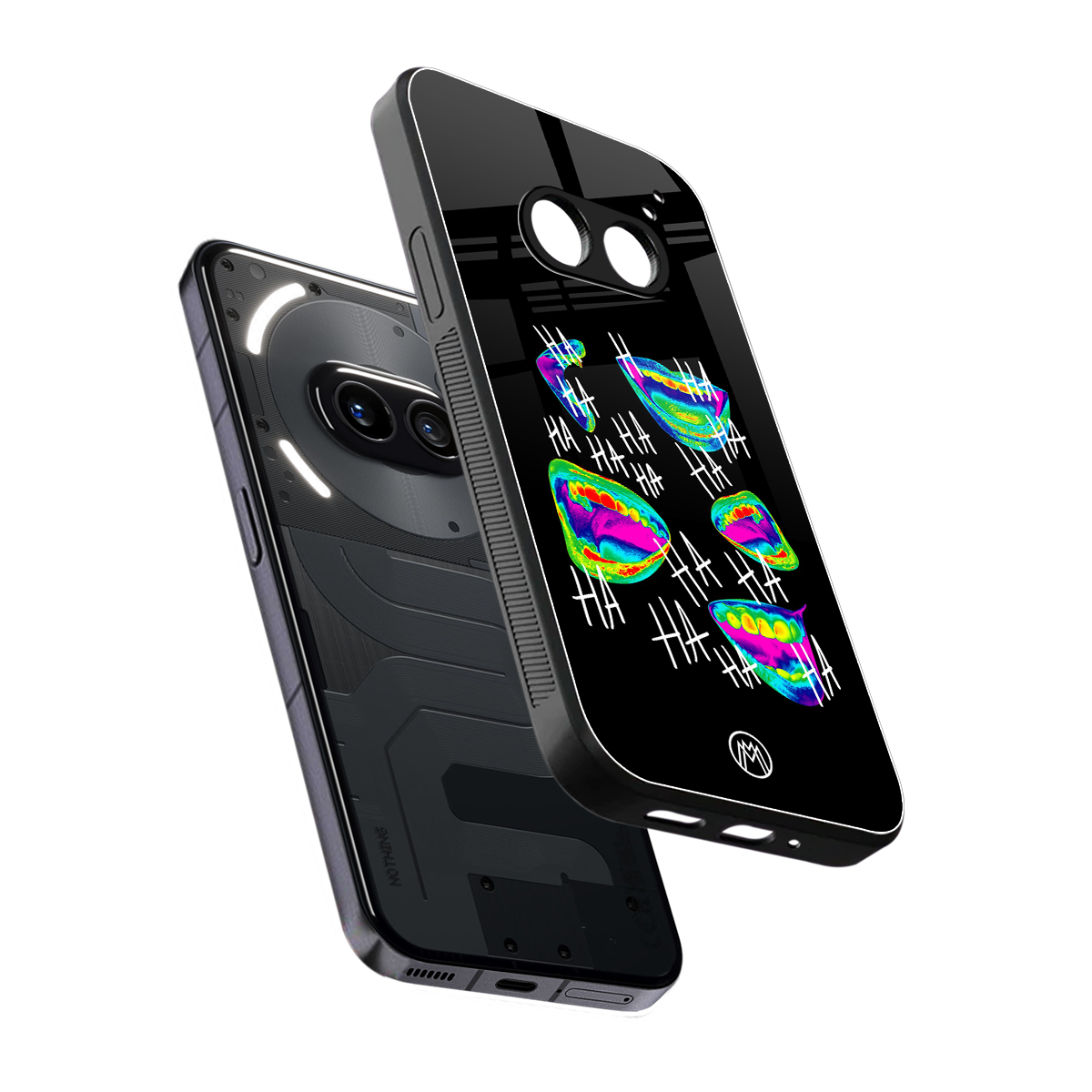 hahahahahaha back phone cover | glass case for nothing phone 2a