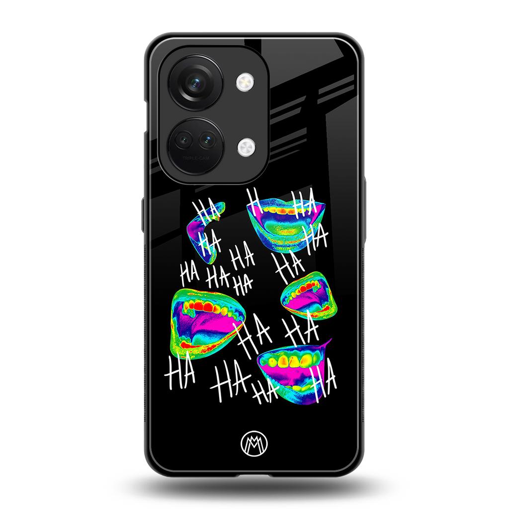hahahahahaha back phone cover | glass case for oneplus nord 3