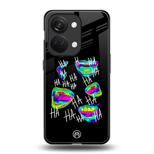hahahahahaha back phone cover | glass case for oneplus nord 3