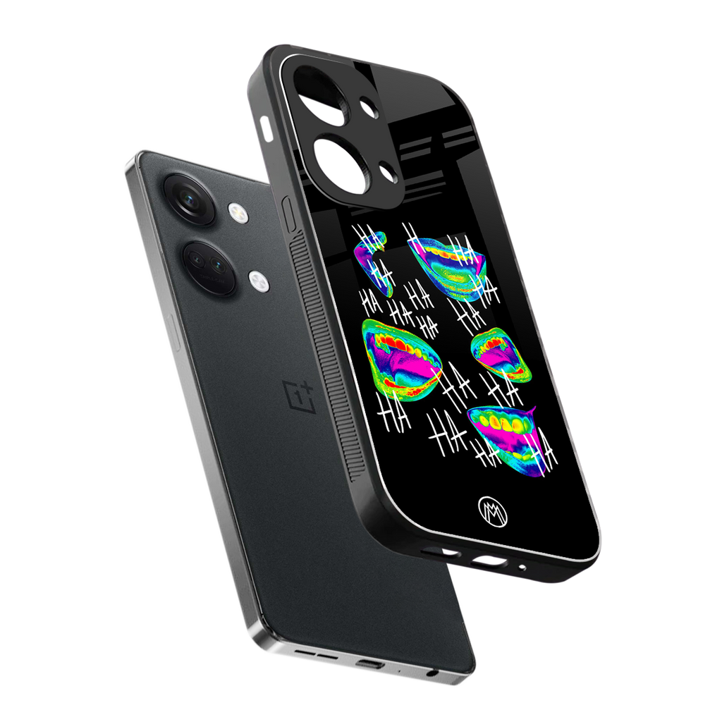 hahahahahaha back phone cover | glass case for oneplus nord 3