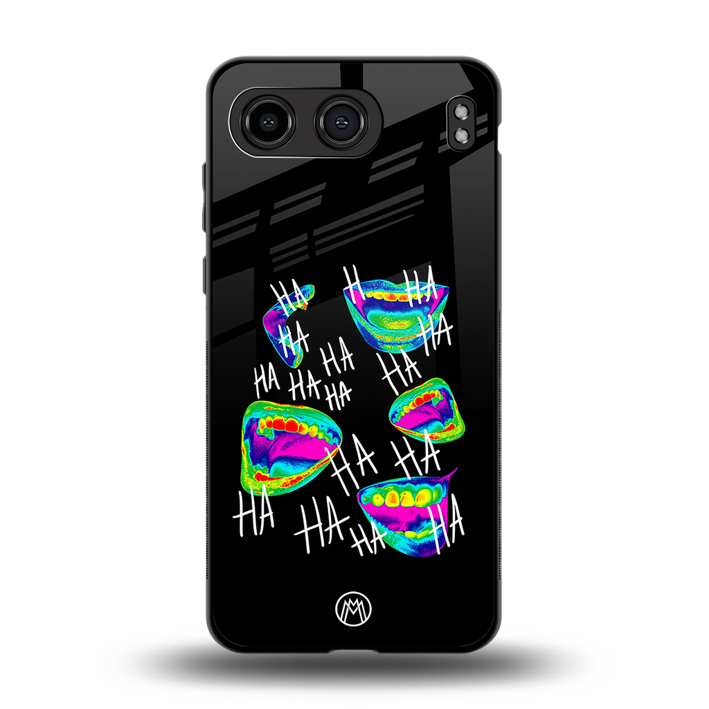 hahahahahaha back phone cover | glass case for oneplus nord 4