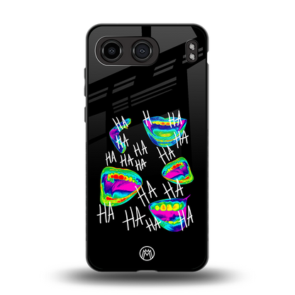 hahahahahaha back phone cover | glass case for oneplus nord 4