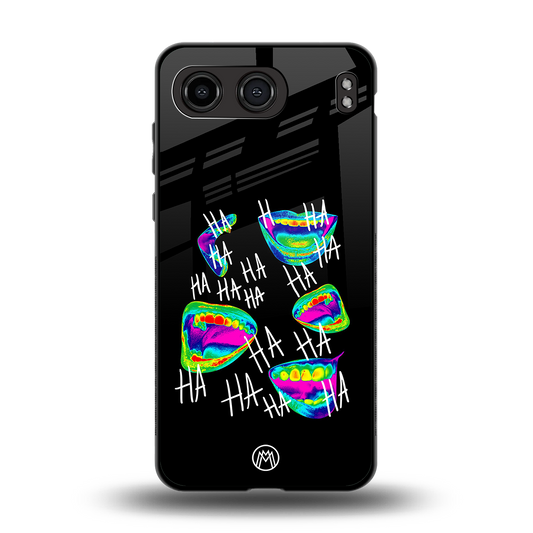 hahahahahaha back phone cover | glass case for oneplus nord 4