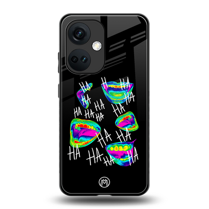 hahahahahaha back phone cover | glass case for oneplus nord ce 3