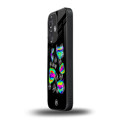 hahahahahaha back phone cover | glass case for oneplus nord ce 3