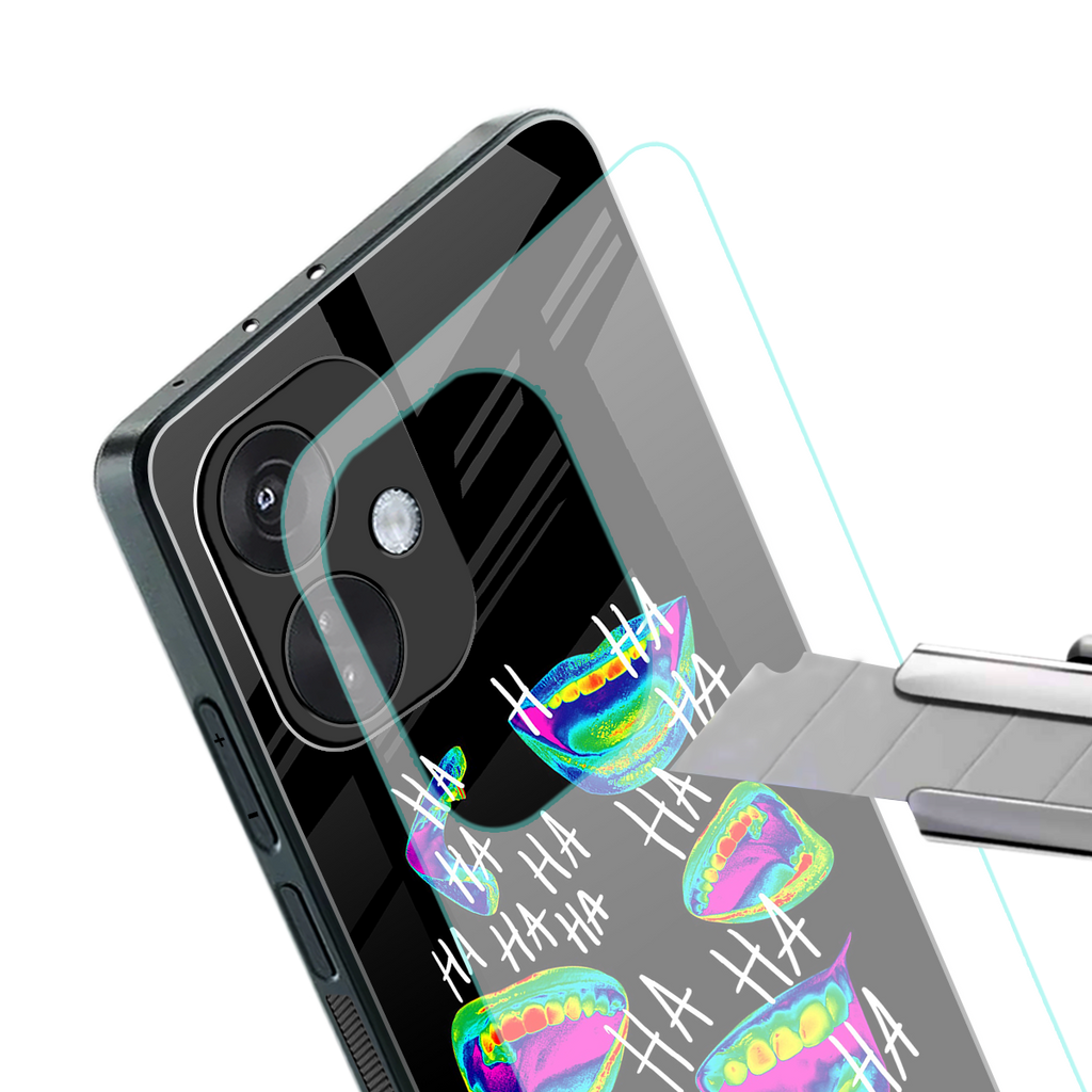 hahahahahaha back phone cover | glass case for oneplus nord ce 3
