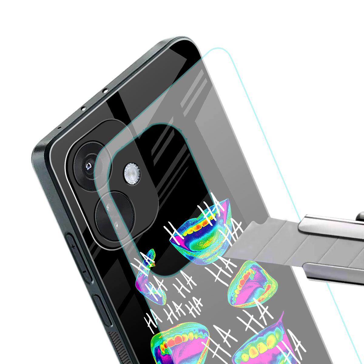 hahahahahaha back phone cover | glass case for oneplus nord ce 3