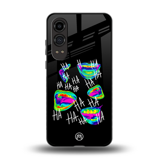 hahahahahaha back phone cover | glass case for oneplus nord ce 4 lite