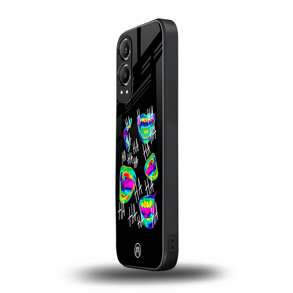 hahahahahaha back phone cover | glass case for oneplus nord ce 4 lite