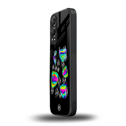 hahahahahaha back phone cover | glass case for oneplus nord ce 4 lite