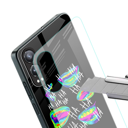 hahahahahaha back phone cover | glass case for oneplus nord ce 4 lite