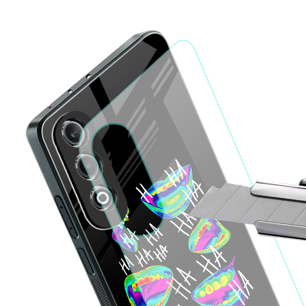 hahahahahaha back phone cover | glass case for oneplus nord ce 4