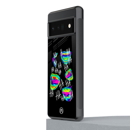 hahahahahaha back phone cover | glass case for google pixel 6 pro