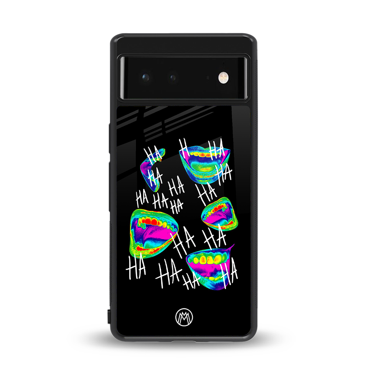 hahahahahaha back phone cover | glass case for Google Pixel 6A