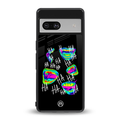 hahahahahaha back phone cover | glass case for Google Pixel 7