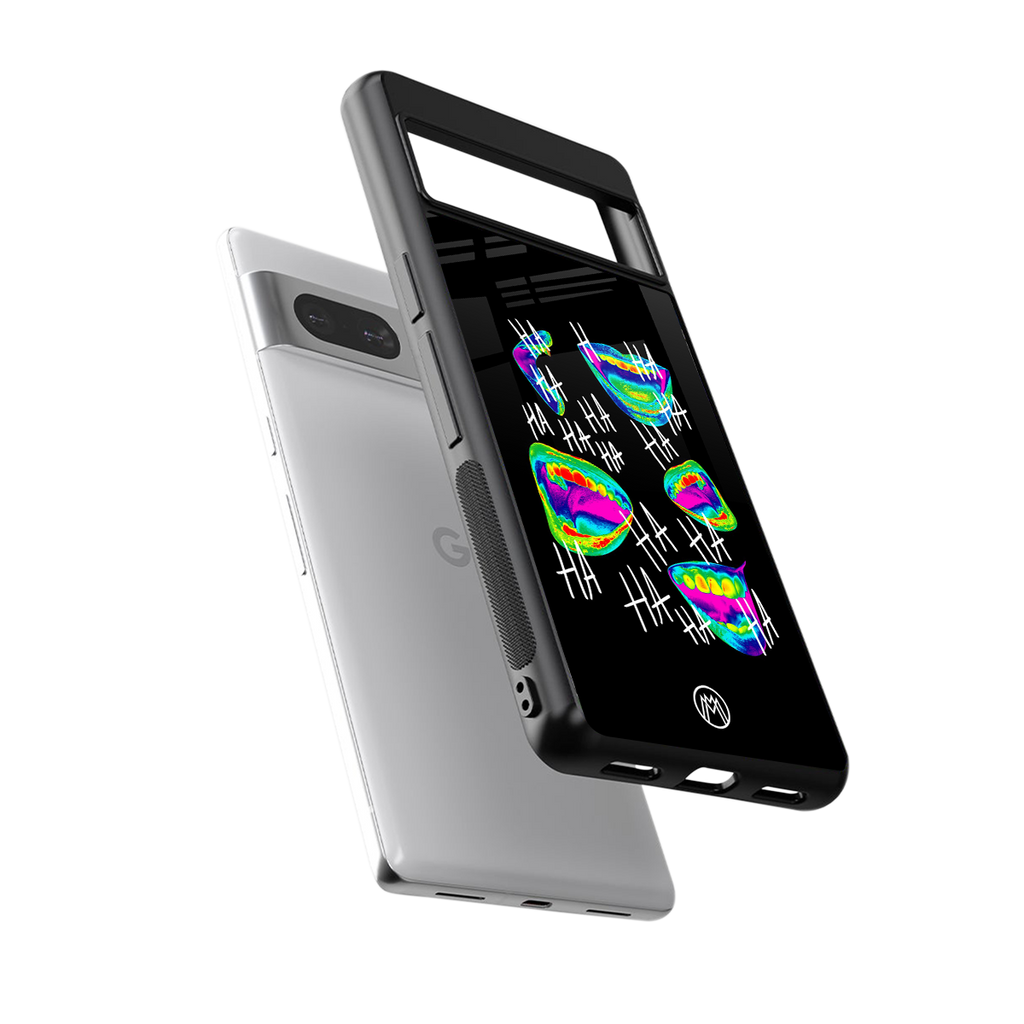 hahahahahaha back phone cover | glass case for Google Pixel 7