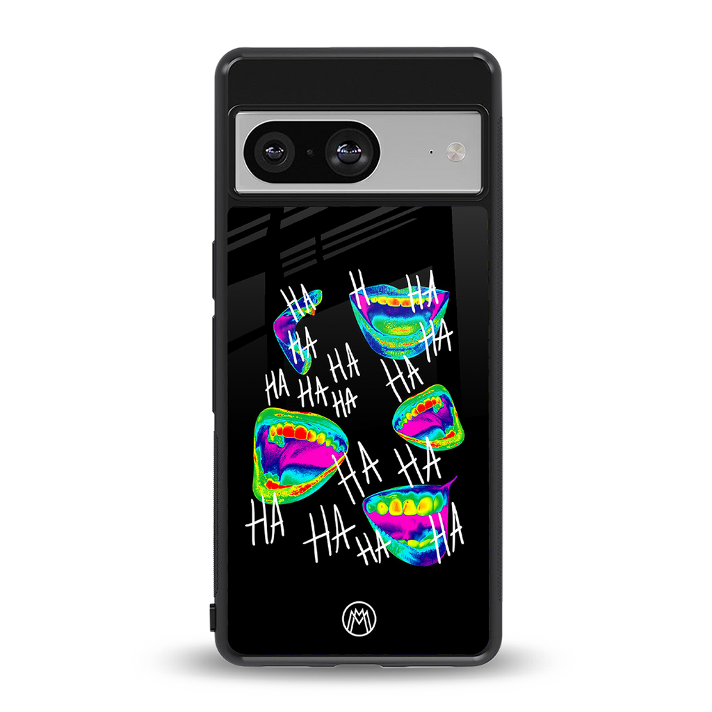 hahahahahaha back phone cover | glass case for Google Pixel 8