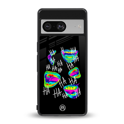 hahahahahaha back phone cover | glass case for Google Pixel 8