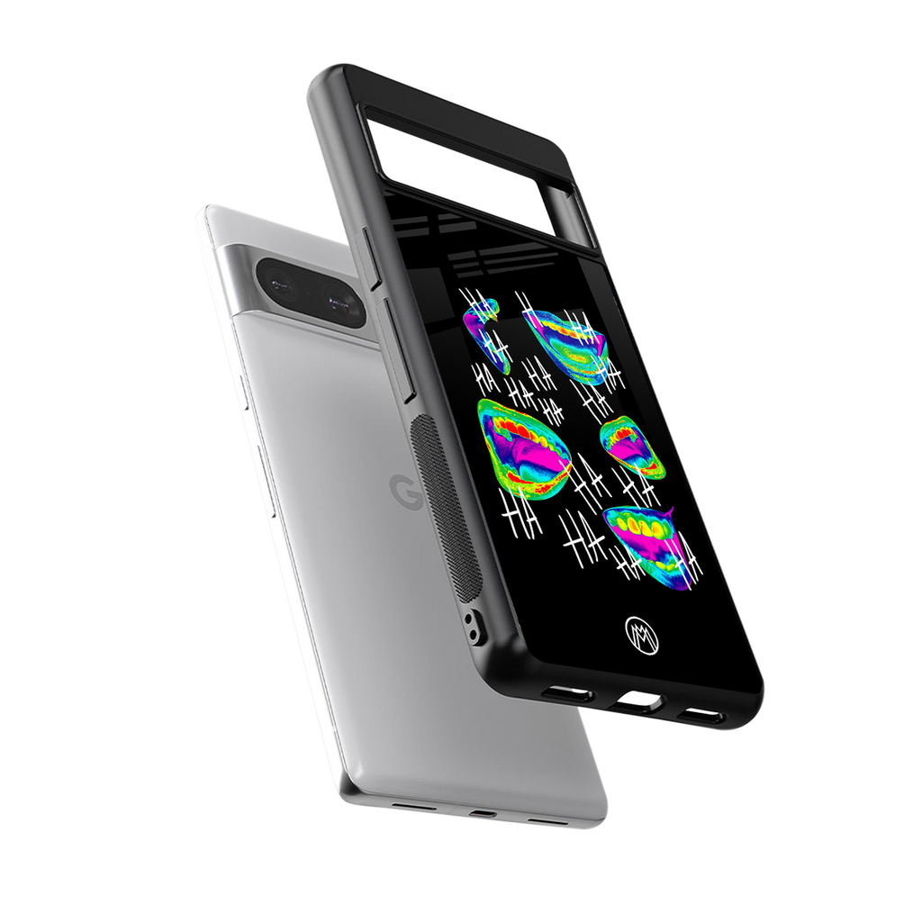 hahahahahaha back phone cover | glass case for Google Pixel 8