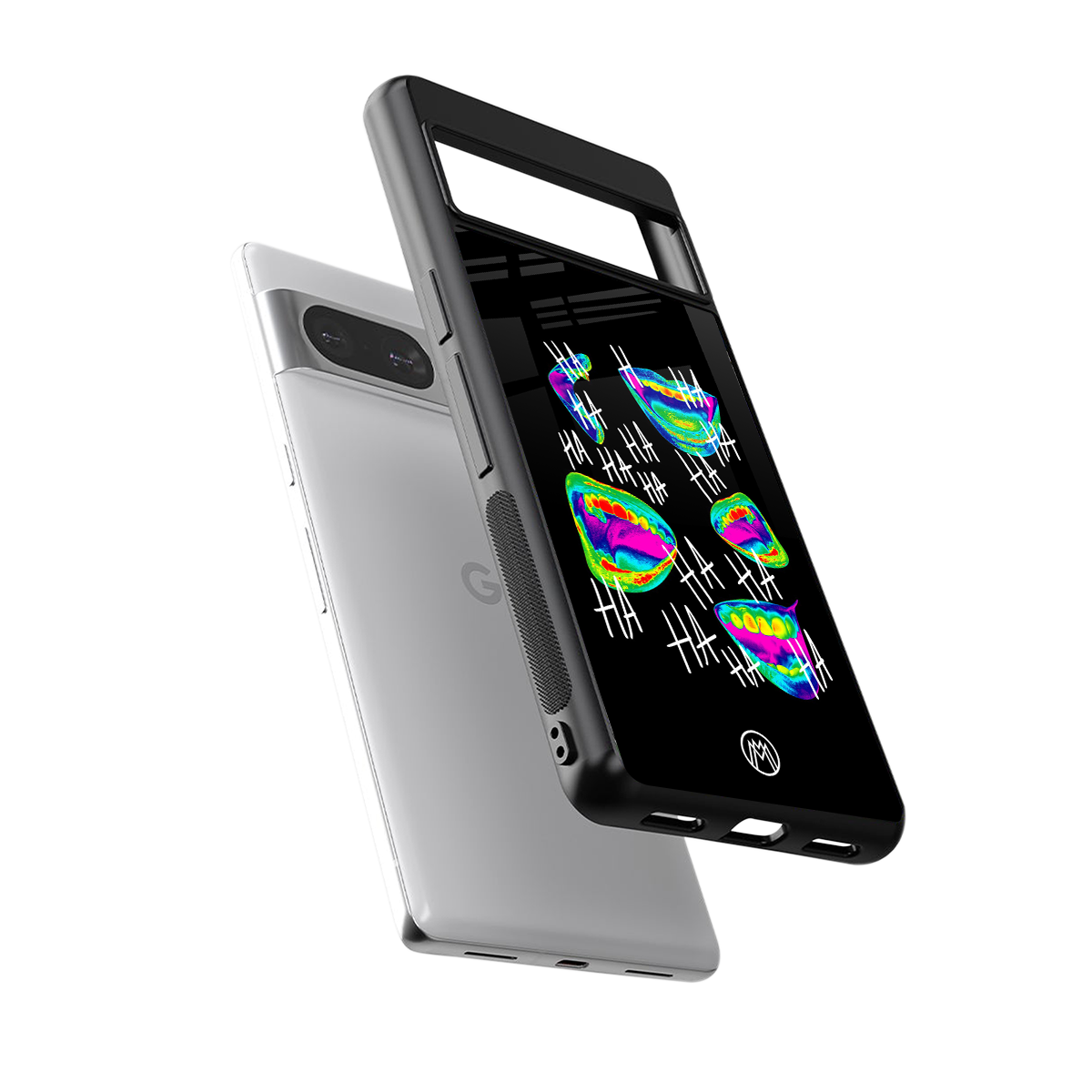 hahahahahaha back phone cover | glass case for Google Pixel 8