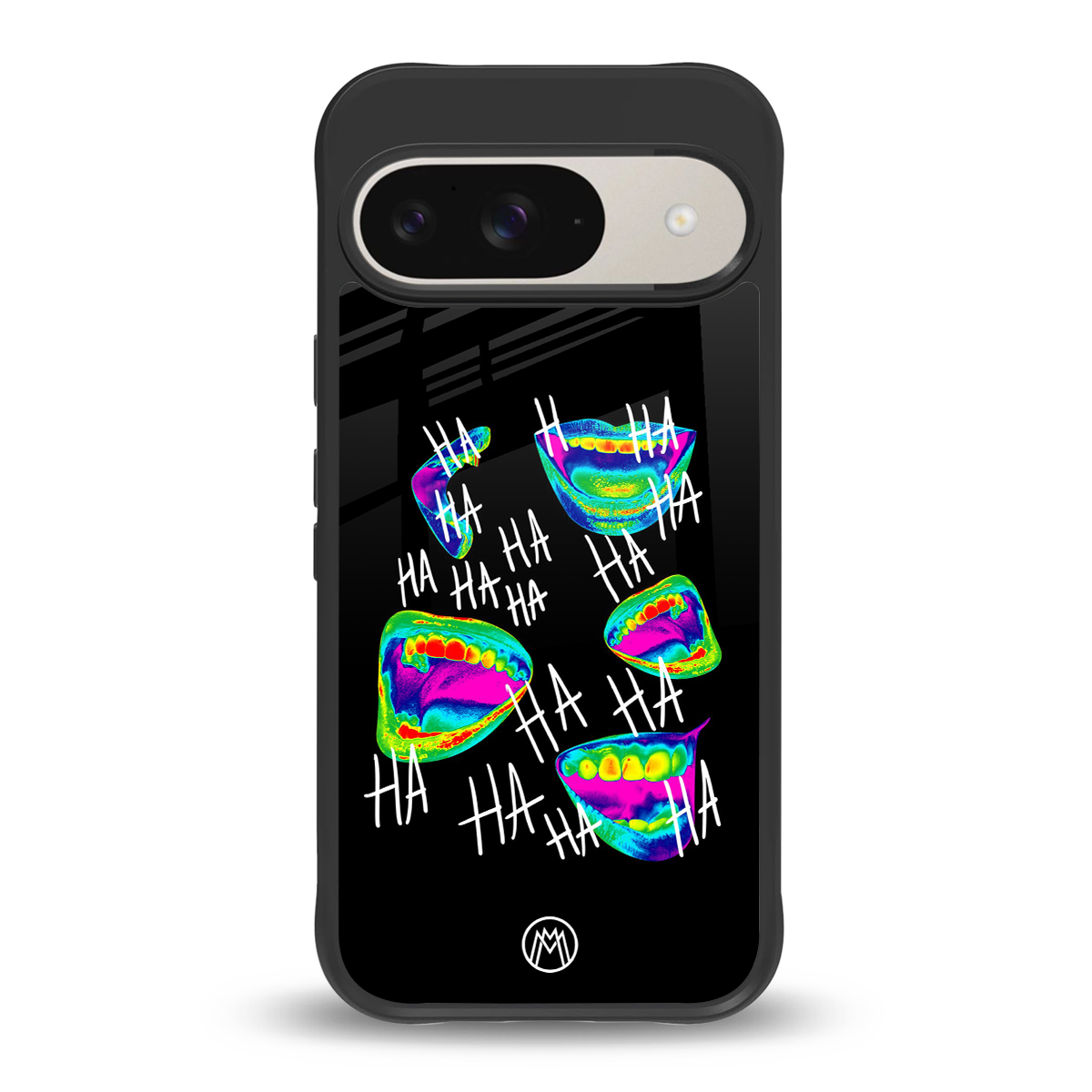 hahahahahaha back phone cover | glass case for google pixel 9