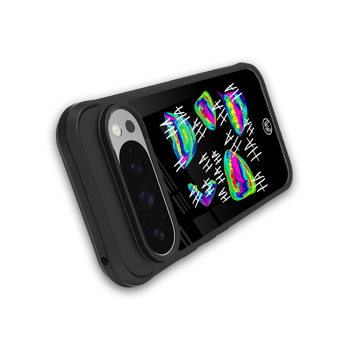 hahahahahaha back phone cover | glass case for google pixel 9 pro