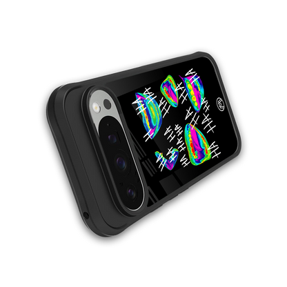 hahahahahaha back phone cover | glass case for google pixel 9 pro