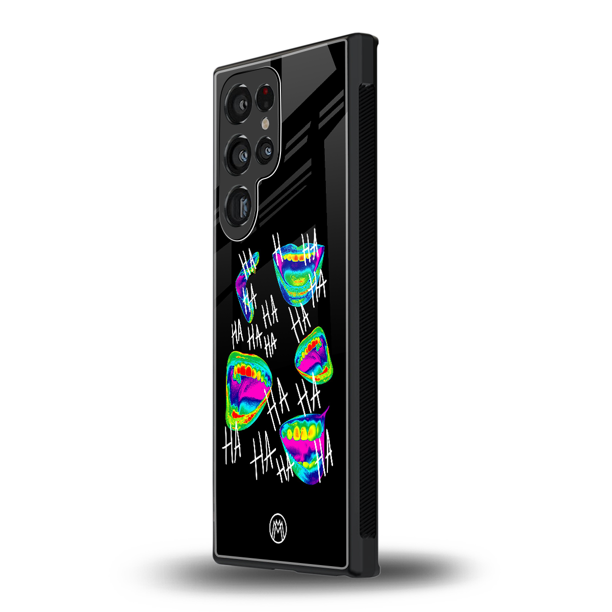 hahahahahaha back phone cover | glass case for samsung galaxy s23 ultra