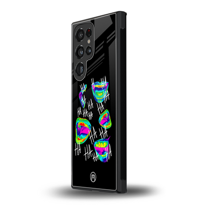 hahahahahaha back phone cover | glass case for samsung galaxy s23 ultra