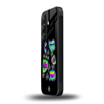 hahahahahaha back phone cover | glass case for samsung galaxy s24