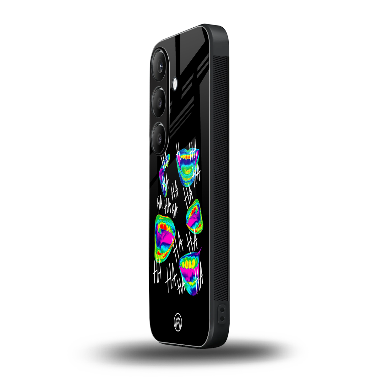 hahahahahaha back phone cover | glass case for samsung galaxy s25 plus
