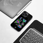 hahahahahaha back phone cover | glass case for iphone 15 pro
