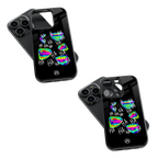 Trendy Glass Back Mobile Case for iPhone, Samsung, Redmi, OnePlus, Google Pixel, Motorola